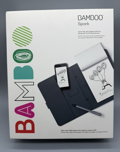 Wacom bamboo spark smart folio - bamboo,