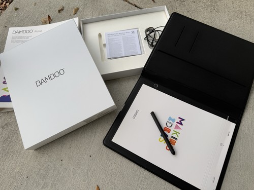 Wacom bamboo folio - folio, grande