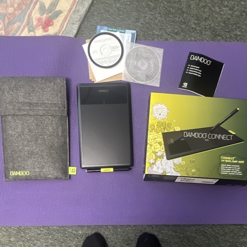 Confezione tablet penna bamboo - tablet,